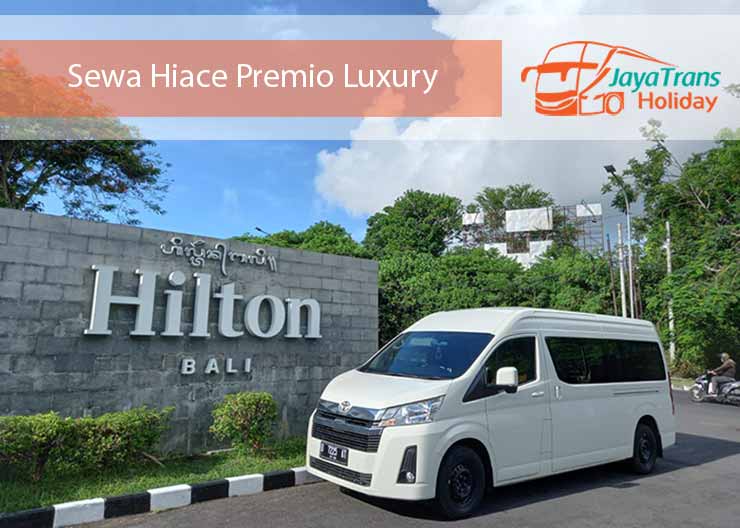 Sewa Hiace Premio Luxury di Jakarta