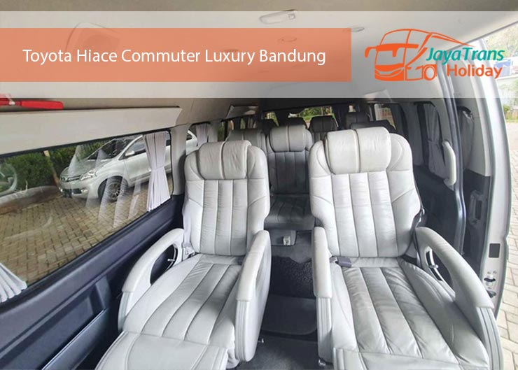 Sewa Toyota Hiace Commuter Luxury Bandung