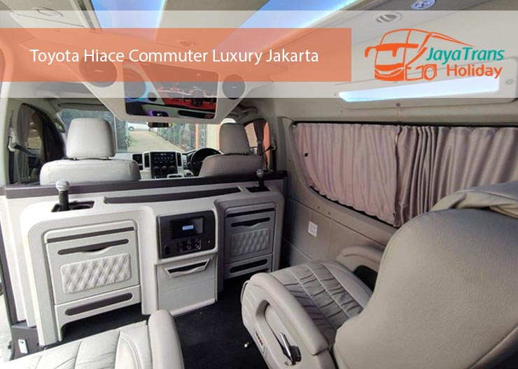 Sewa Toyota Hiace Commuter Luxury Jakarta